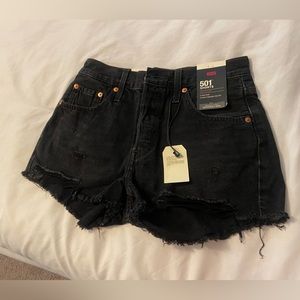 Brand new Levi 501 jean shorts